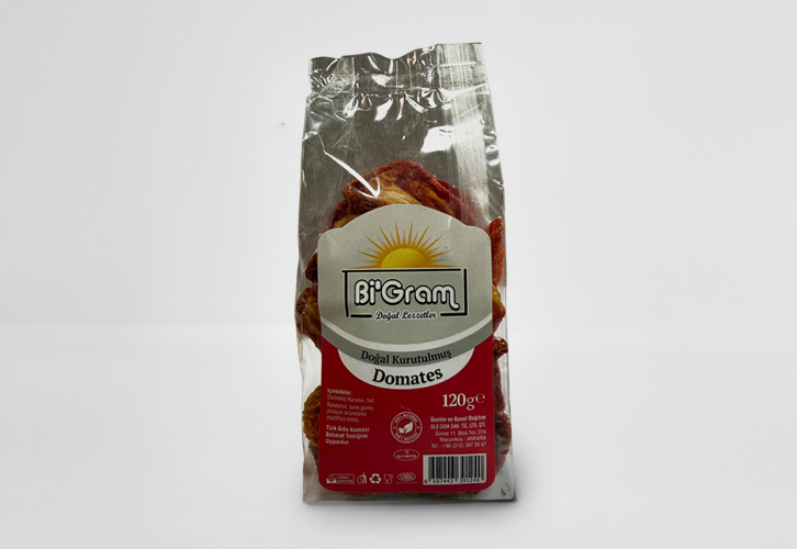 Bİ GRAM KURU DOMATES 120gr.